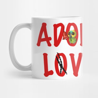 Adopt Love! - Mr. PePe, the Blue-Fronted Amazon! Mug